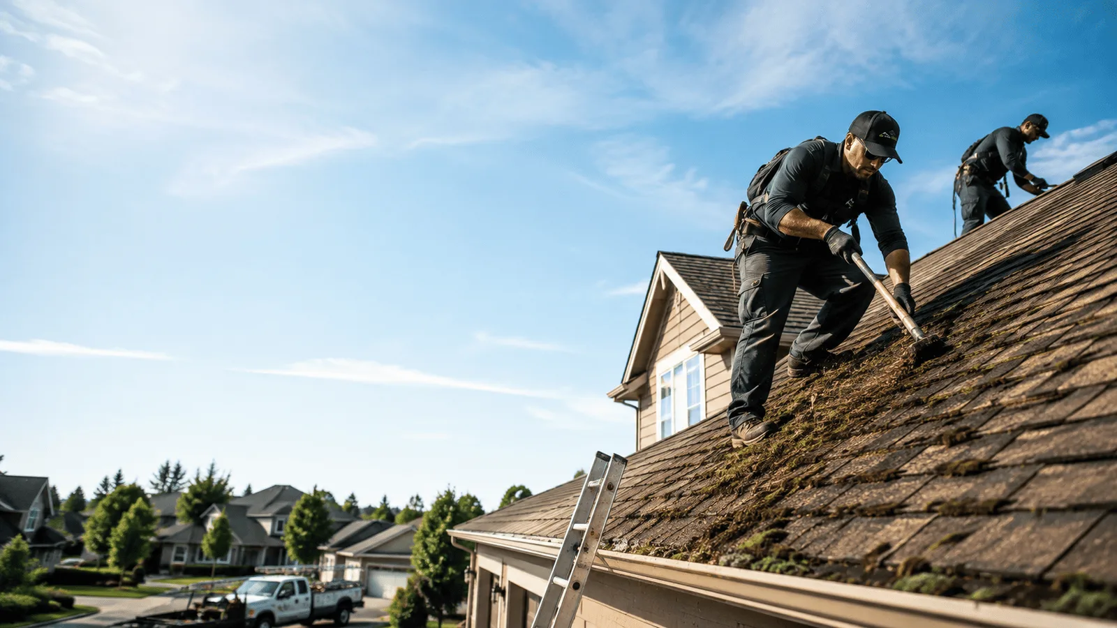 Roof Moss Removal in Ballinger, TX near me